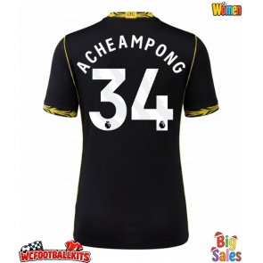 Chelsea Josh Acheampong #34 Replica Away Stadium Shirt for Women 2026-27 Short Sleeve